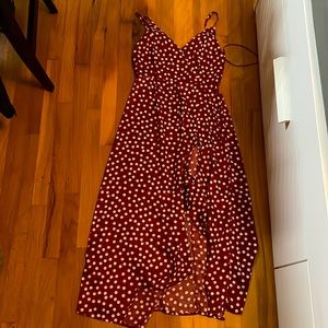 Selling this polka dotted dress